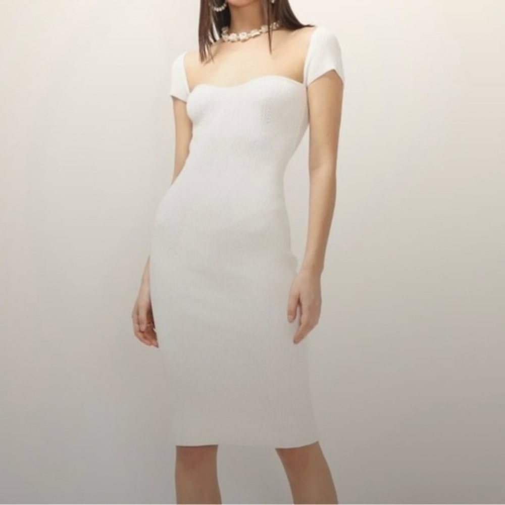 Francesca Ribbed Bustier Dress